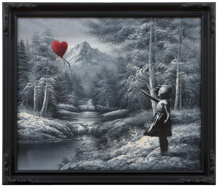 asta di Banksy